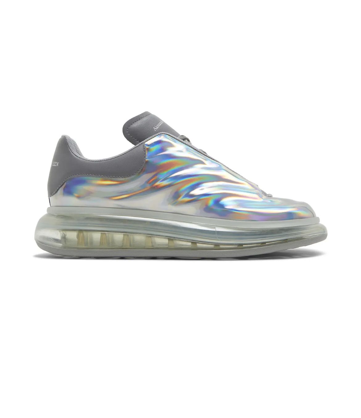 Alexander McQueen Oversized Sneaker-Silver Iridescent™