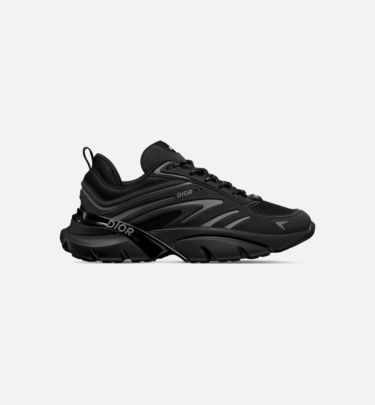 "Dior" B44 Blade Sneaker Black Technical Mesh and Black Technical Fabric™