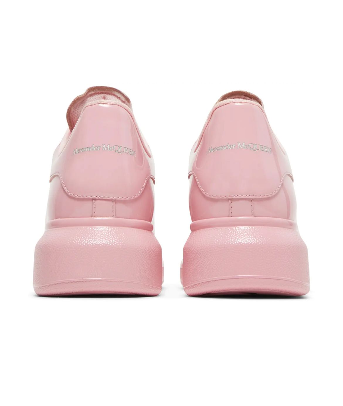 Alexander McQueen Wmns Oversized Sneaker - Pink Patent Leather ™