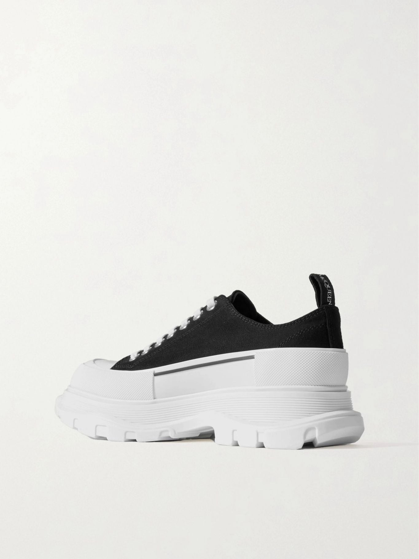 Alexander McQueen Tread Slick Canvas Exaggerated-Sole Sneakers™