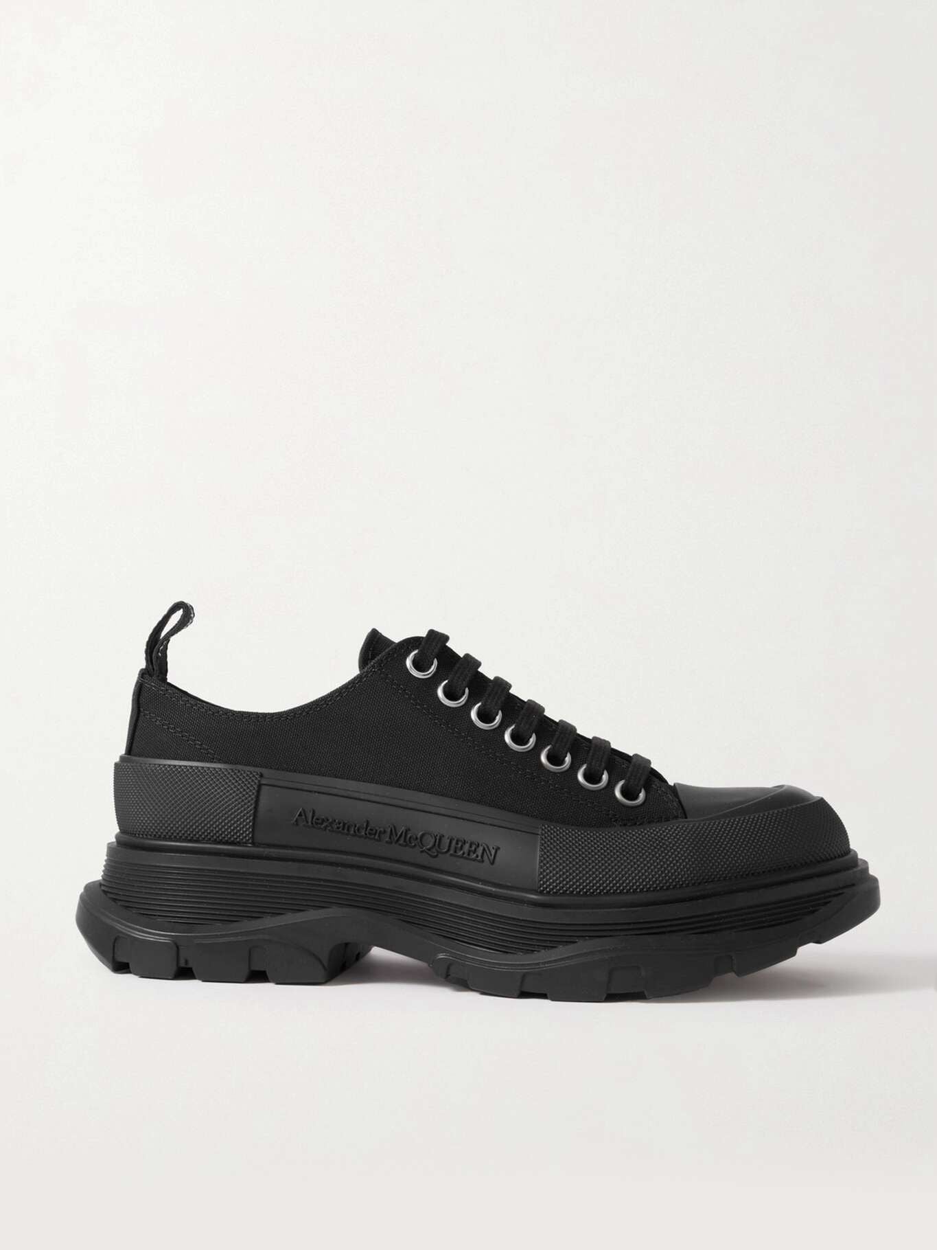 Alexander McQueen Tread Slick Canvas Exaggerated-Sole Sneakers™
