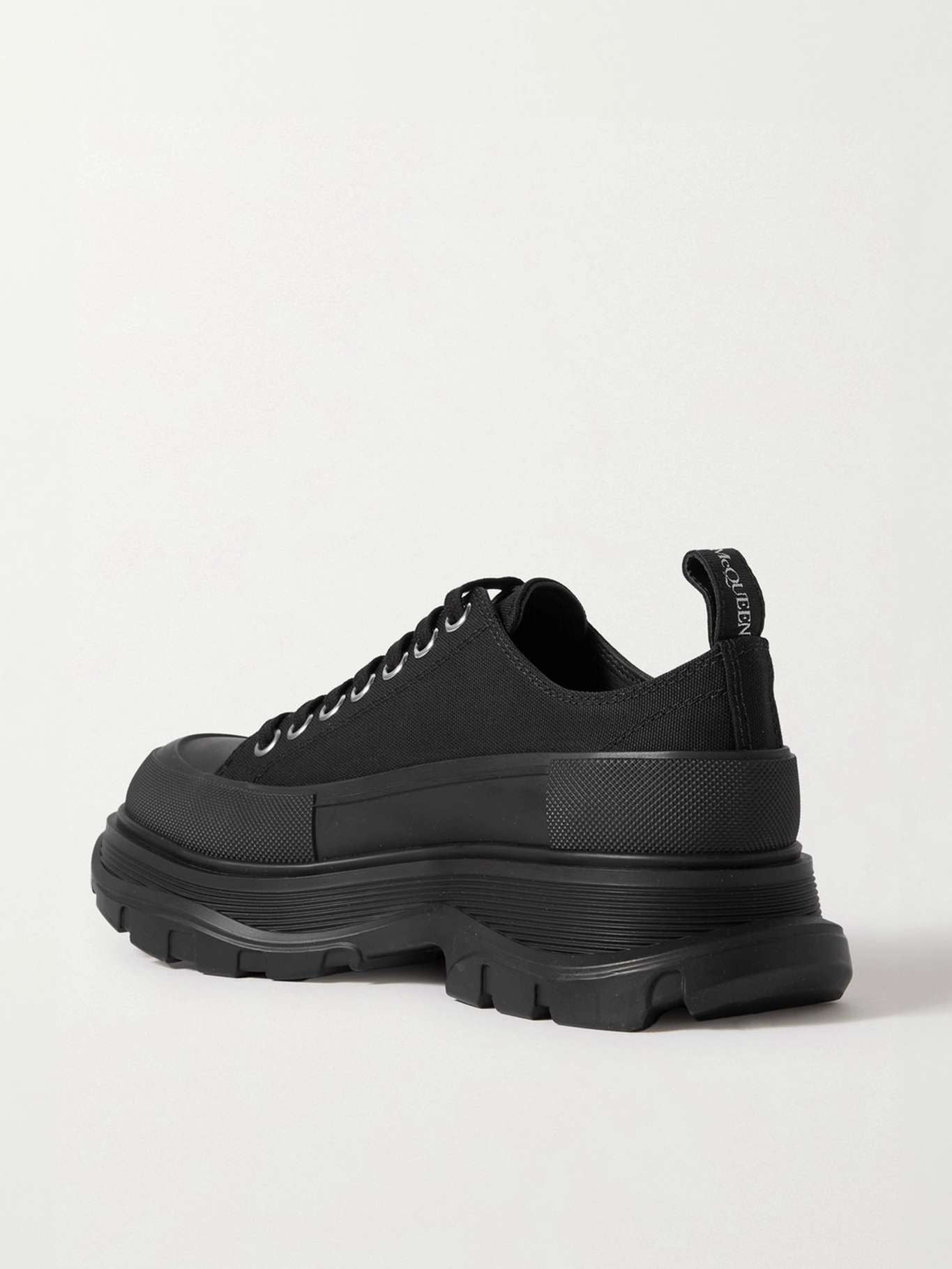 Alexander McQueen Tread Slick Canvas Exaggerated-Sole Sneakers™