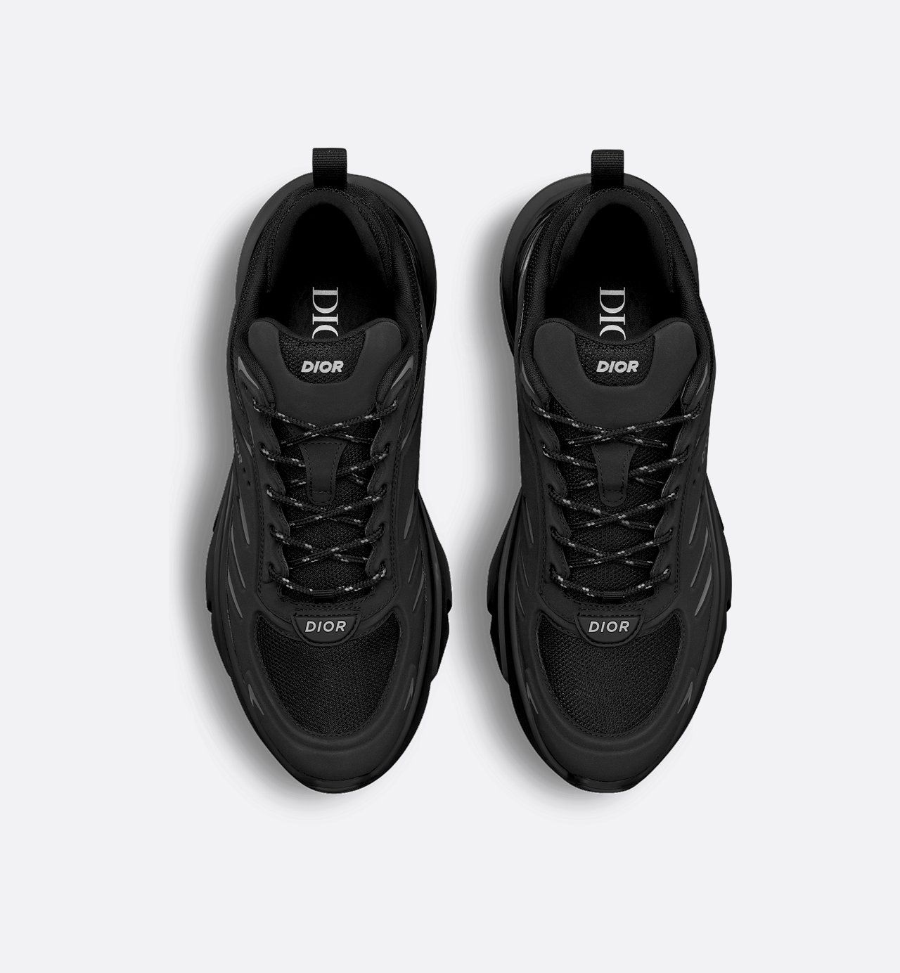 "Dior" B44 Blade Sneaker Black Technical Mesh and Black Technical Fabric™