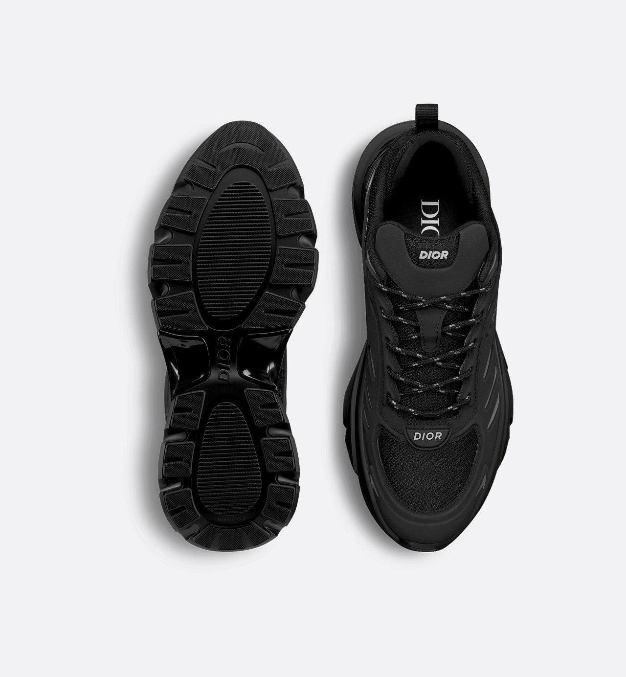 "Dior" B44 Blade Sneaker Black Technical Mesh and Black Technical Fabric™