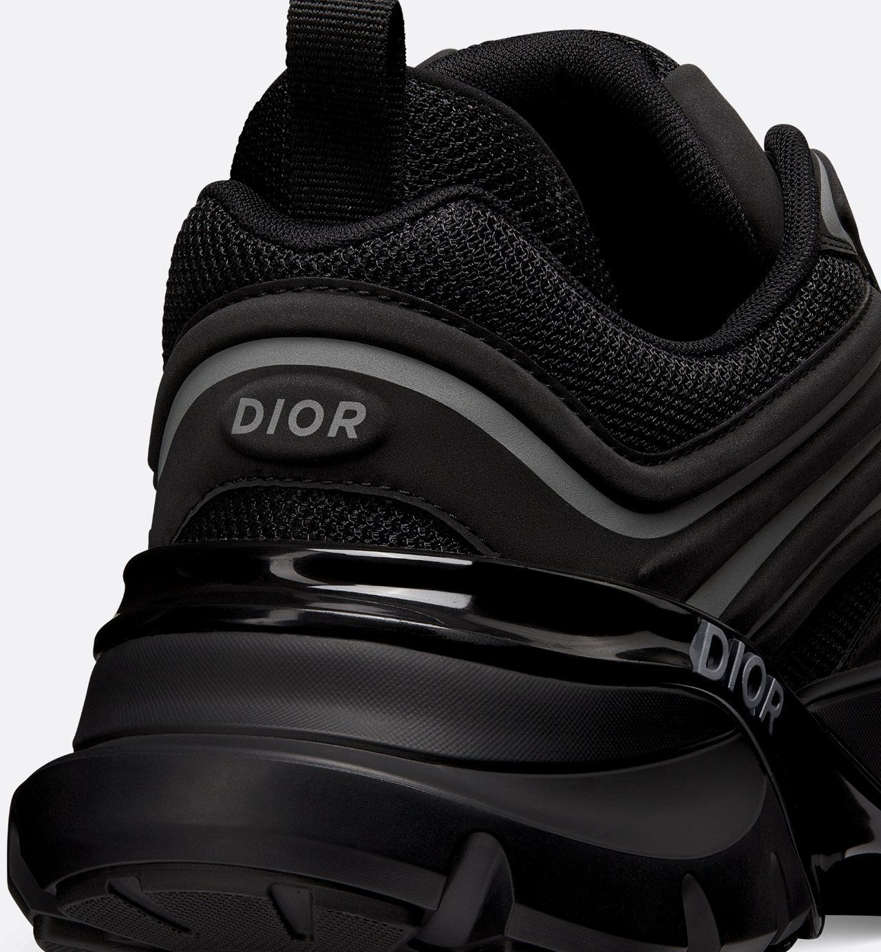 "Dior" B44 Blade Sneaker Black Technical Mesh and Black Technical Fabric™