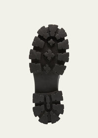 Monolith brushed leather loafers™